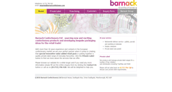 Desktop Screenshot of barnackconfectionery.com